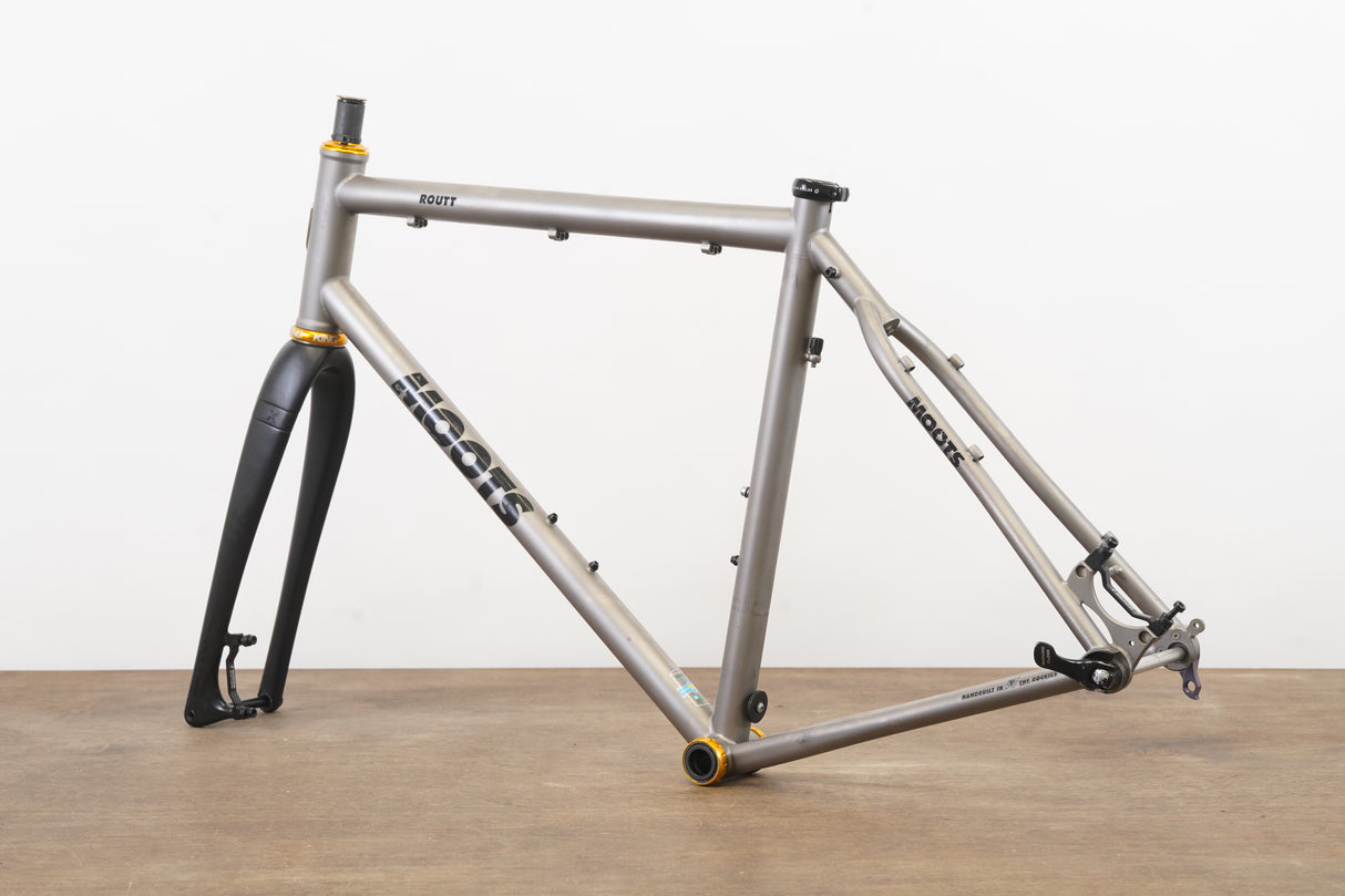56cm Moots Routt ENVE Titanium Disc Brake Road Frameset