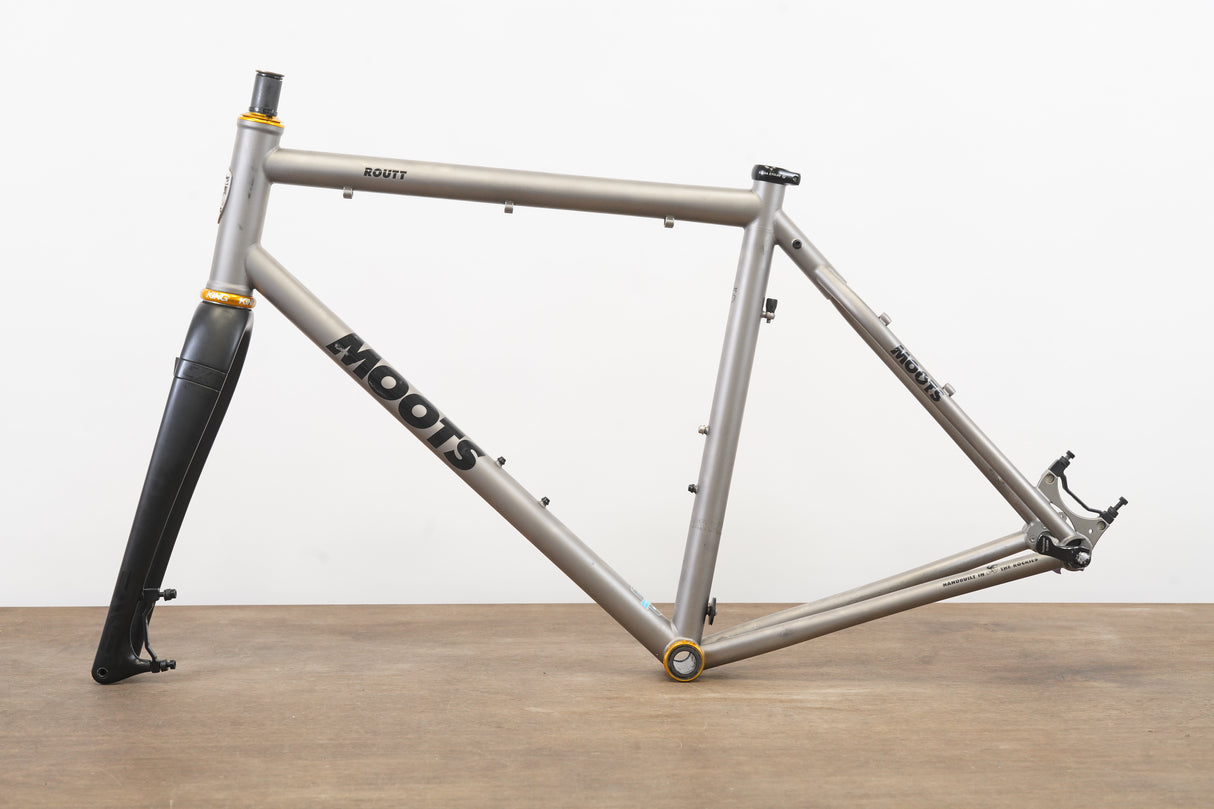 56cm Moots Routt ENVE Titanium Disc Brake Road Frameset
