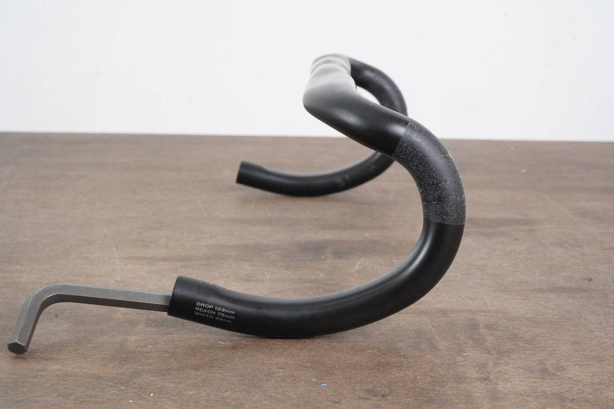 42cm Specialized S-WORKS Shallow Bend Carbon Compact Road Handlebar 31.8mm