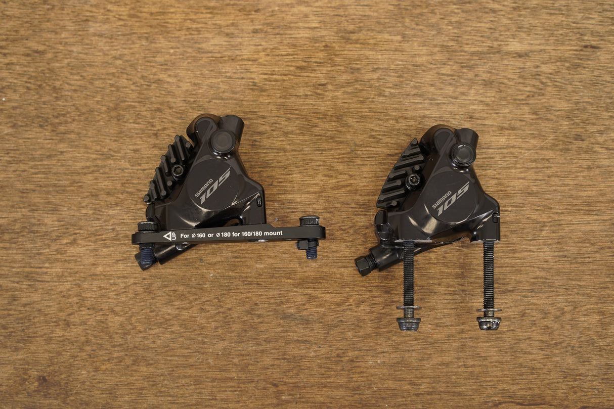 Shimano 105 BR-R7170 Hydraulic Flat Mount Disc Brake Calipers 7170