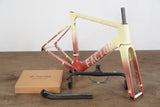 NEW 54cm Factor Ostro VAM V1 Carbon Disc Road Frameset + Black Inc. Barstem