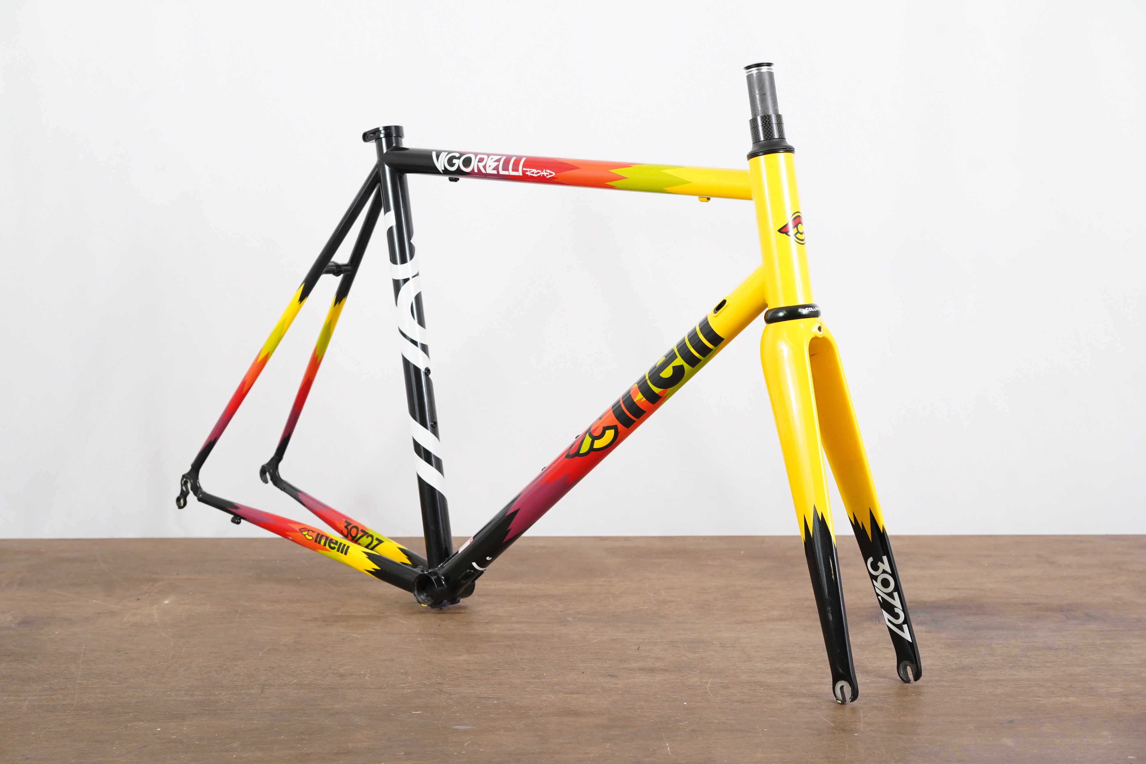 L (Large) Cinelli Vigorelli Steel Disc Brake Road Frameset – Elevate Cycling