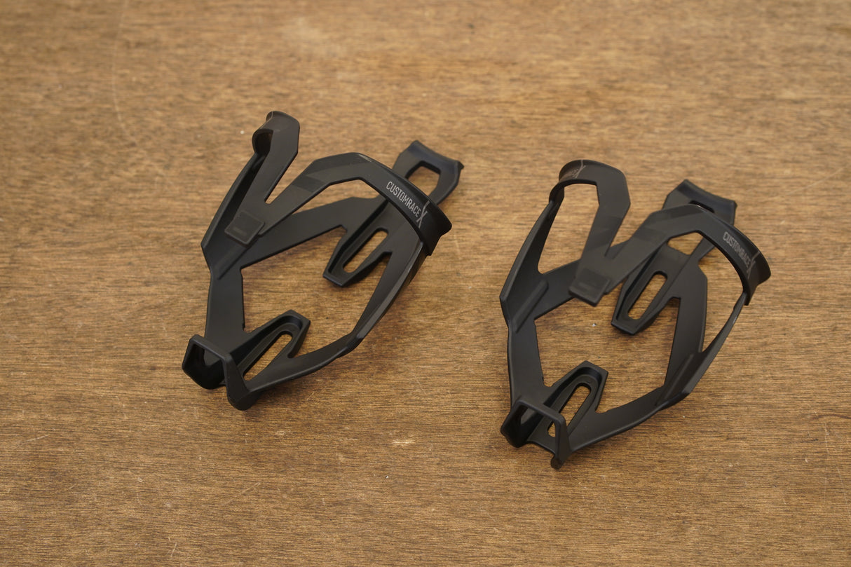 (2) Elite Custom Race X Water Bottle Cages 58g