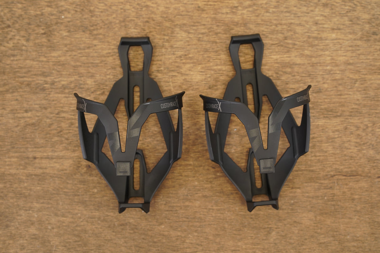 (2) Elite Custom Race X Water Bottle Cages 58g