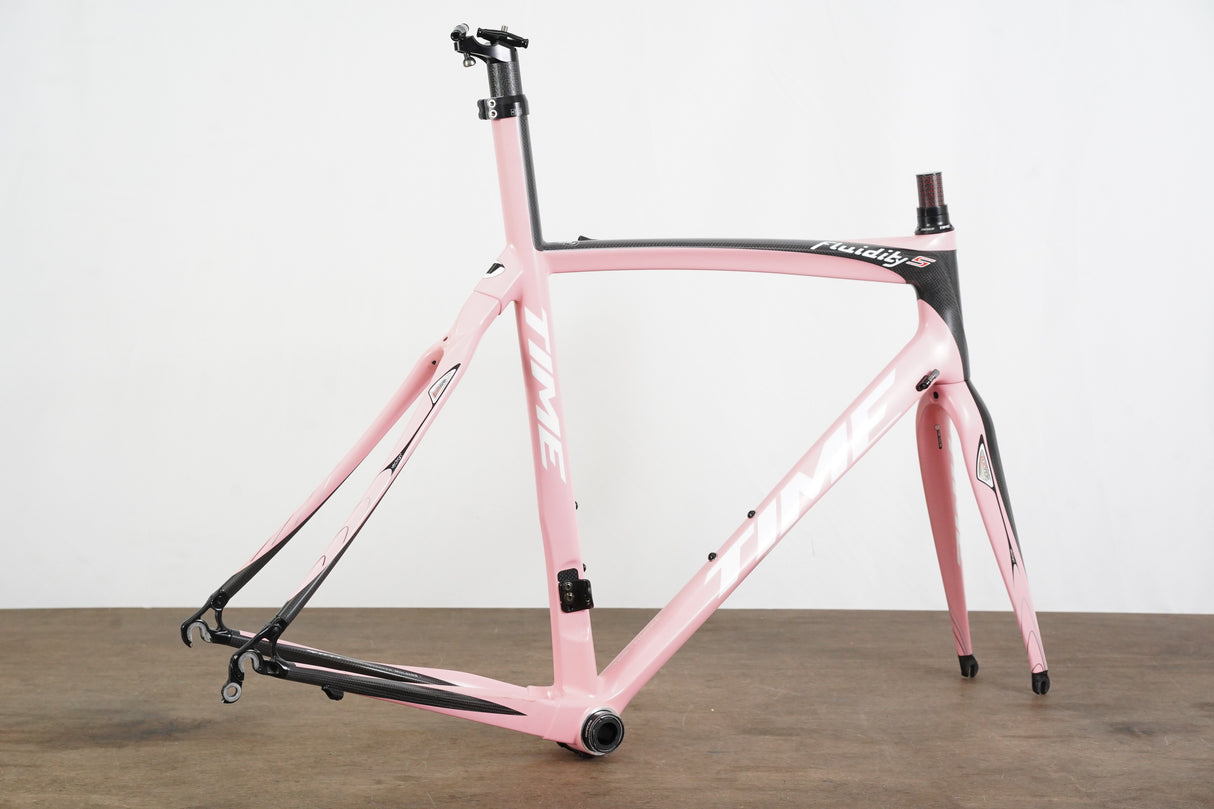 S (Small) TIME Fluidity S Carbon Rim Brake Road Frameset