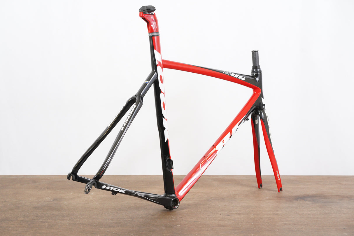 L (Large) LOOK 586 Carbon Rim Brake Road Frameset