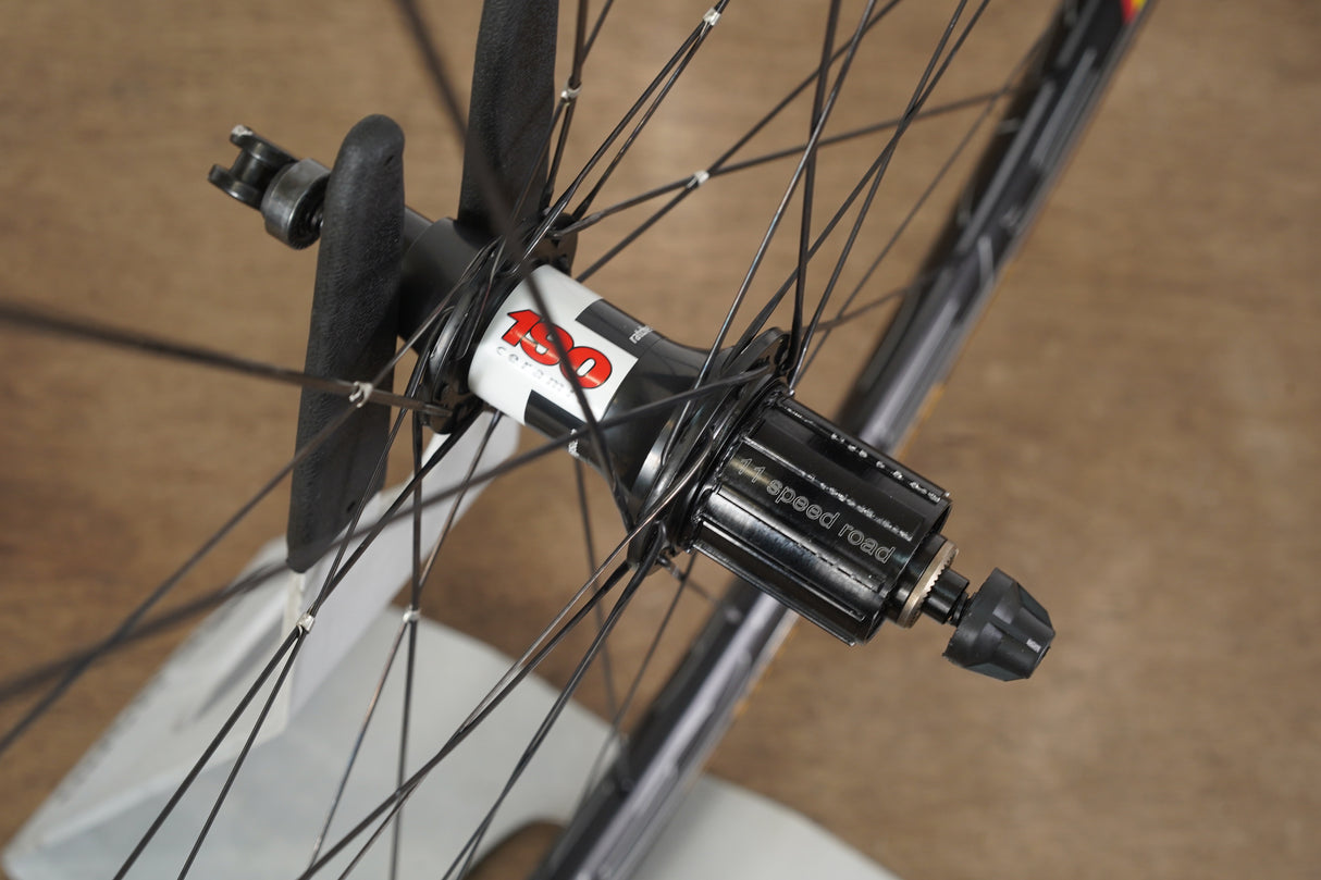 HED Belgium DT Swiss 190/350 Alloy Clincher Rim Brake Wheelset 11 Speed