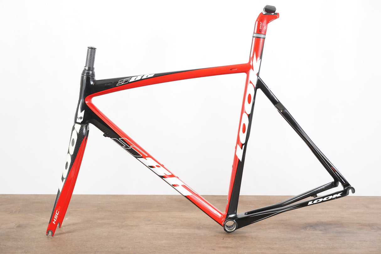 L (Large) LOOK 586 Carbon Rim Brake Road Frameset