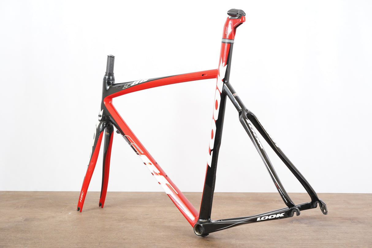 L (Large) LOOK 586 Carbon Rim Brake Road Frameset