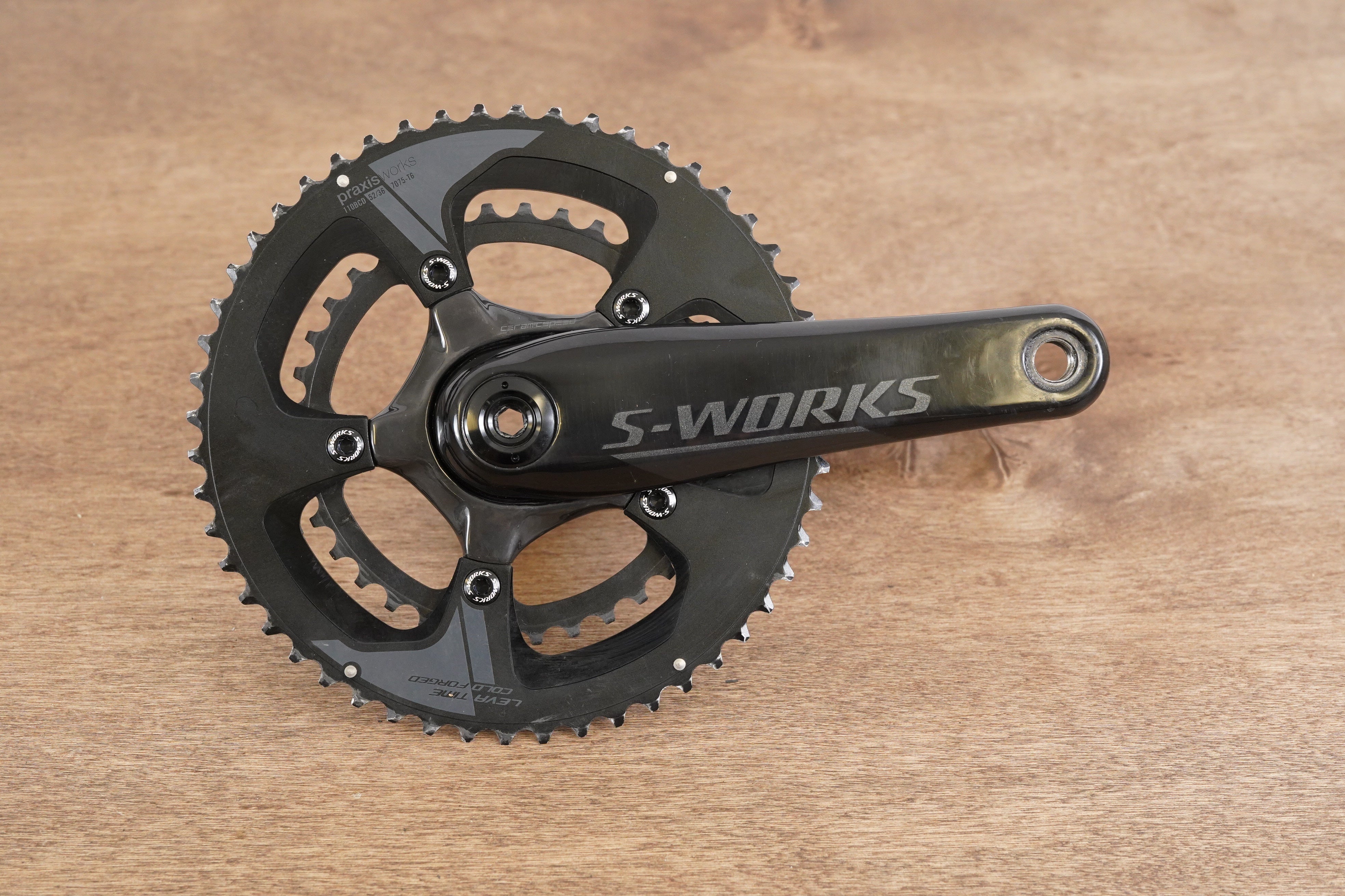 177.5mm 52/36T BB30 Specialized S-WORKS Carbon Road Crankset – Elevate  Cycling