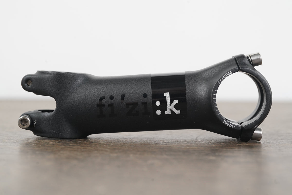 Fizik Cyrano R1 110mm ±7 Degree Alloy Road Stem 129g 1 1/8" 31.8mm