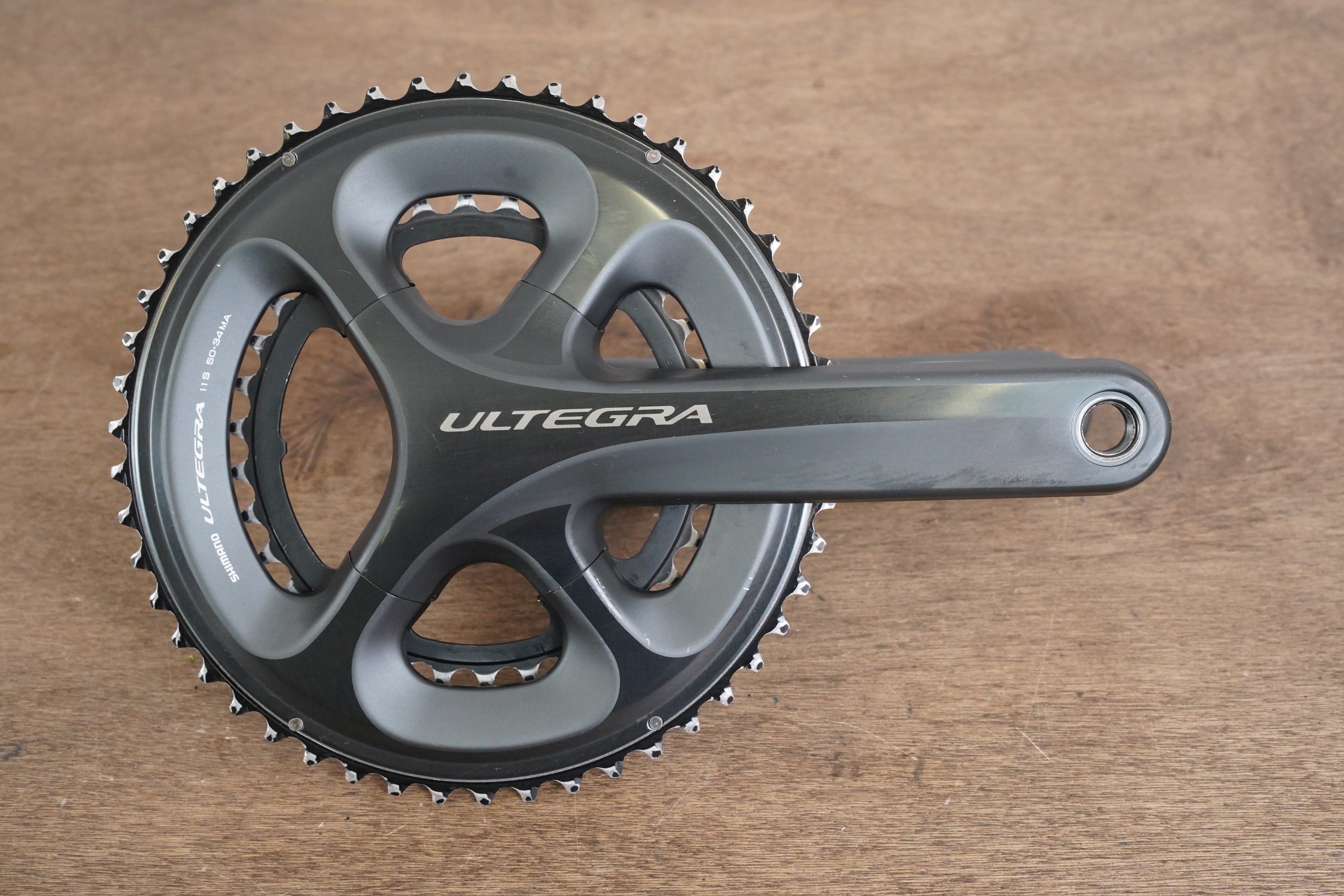 172.5mm 50 34T Shimano Ultegra FC 6800 11 Speed Road Crankset Elevate Cycling