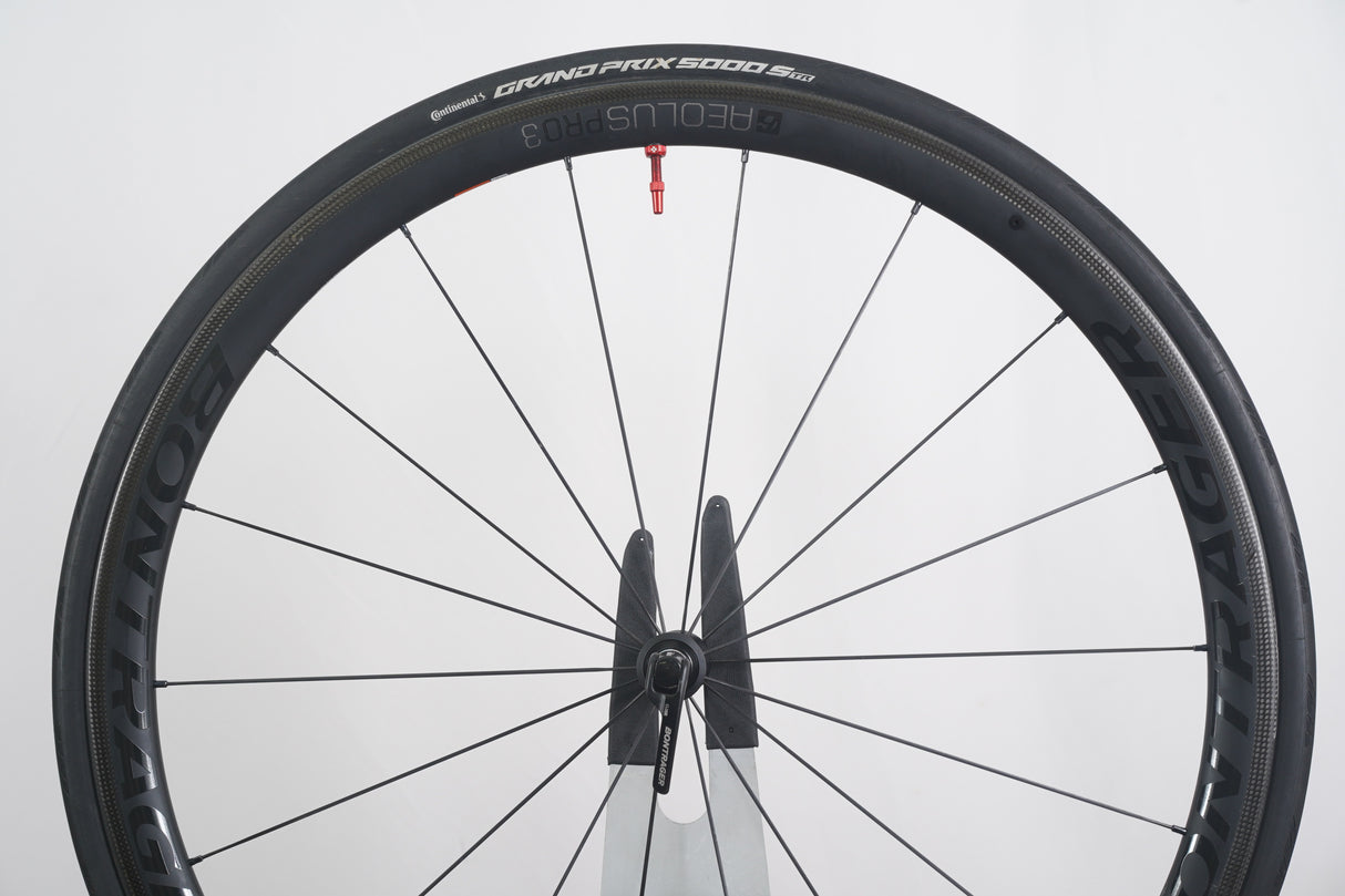 Bontrager Aeolus Pro 3 TLR Carbon Tubeless Clincher Rim Brake Wheelset 11 Speed