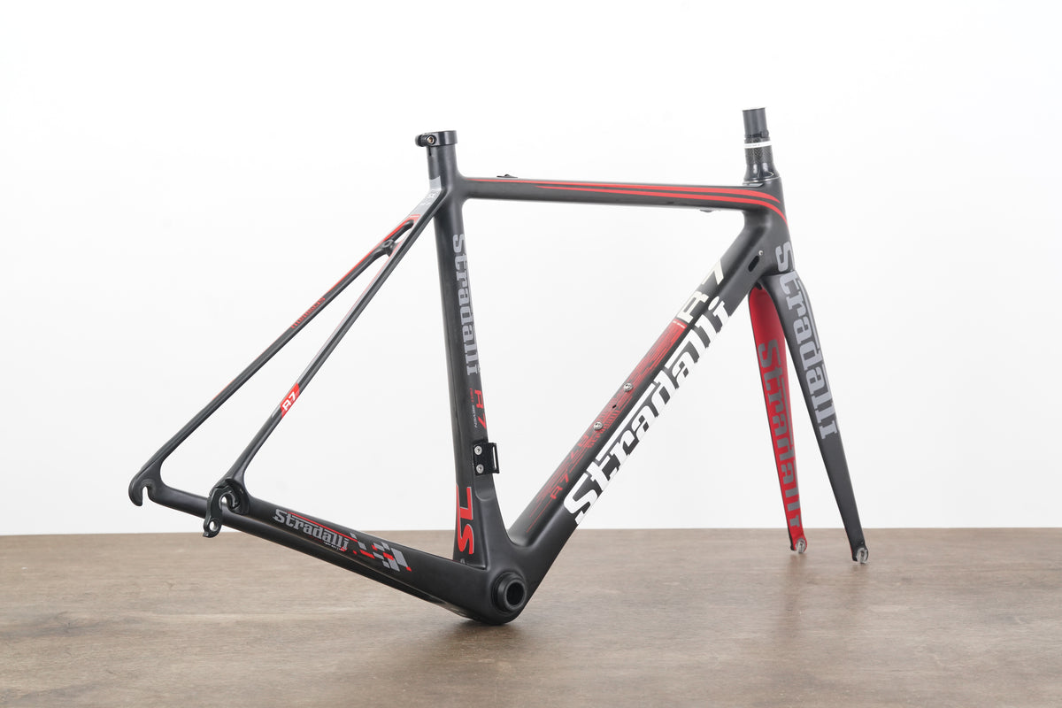 51cm Stradalli R7 Red Seven Carbon Rim Brake Frameset