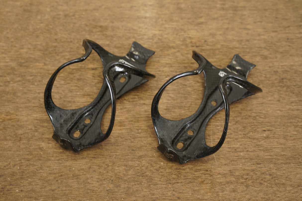 (2) Arundel Mandible Carbon Water Bottle Cages 53g
