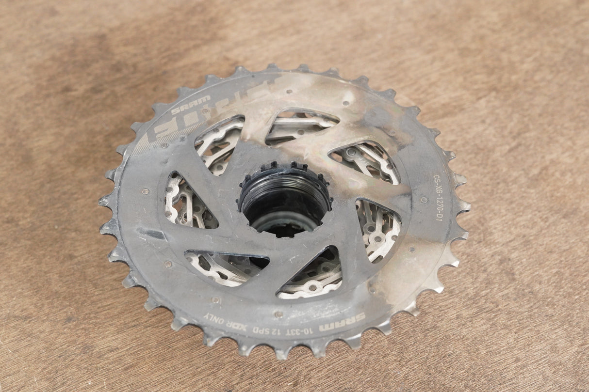 10-33T SRAM Force CS-XG-1270-D1 12 Speed Road Cassette 273g