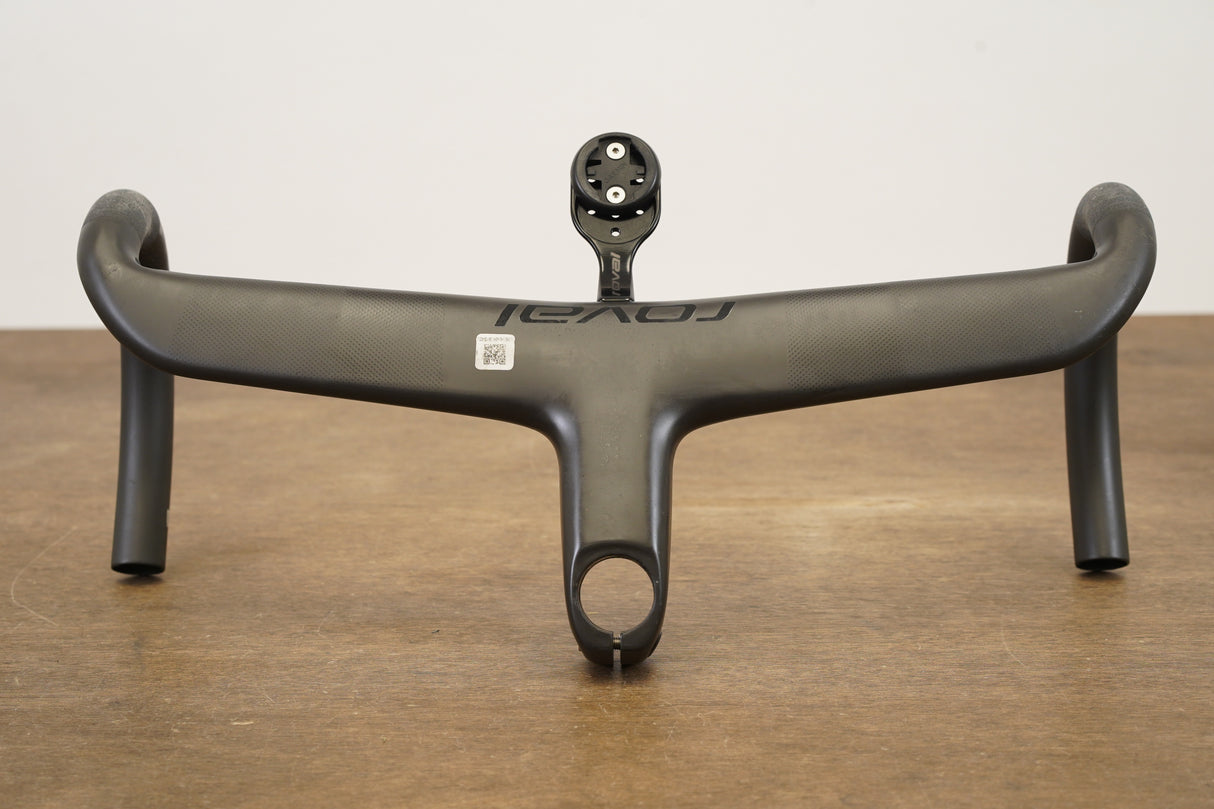 42cm 100mm Roval Rapide Carbon Integrated Barstem Handlebar + Mount 1 1/8"