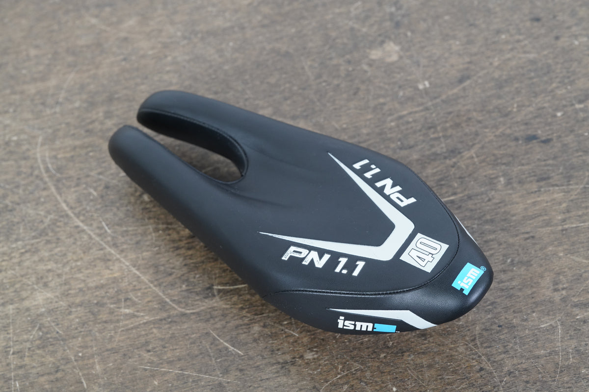 110mm ISM 40 PN 1.1 Alloy Rail TT Triathlon Road Saddle 377g
