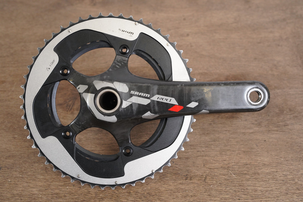 172.5mm 53/39T GXP SRAM Red Carbon Road Crankset