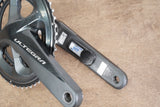 172.5mm 52/36T Shimano Ultegra FC-R8000 Stages Power Meter Crankset 8000