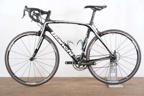 55cm Bianchi Infinito C2C Campagnolo Record 10 Speed Rim Brake Carbon Road Bike