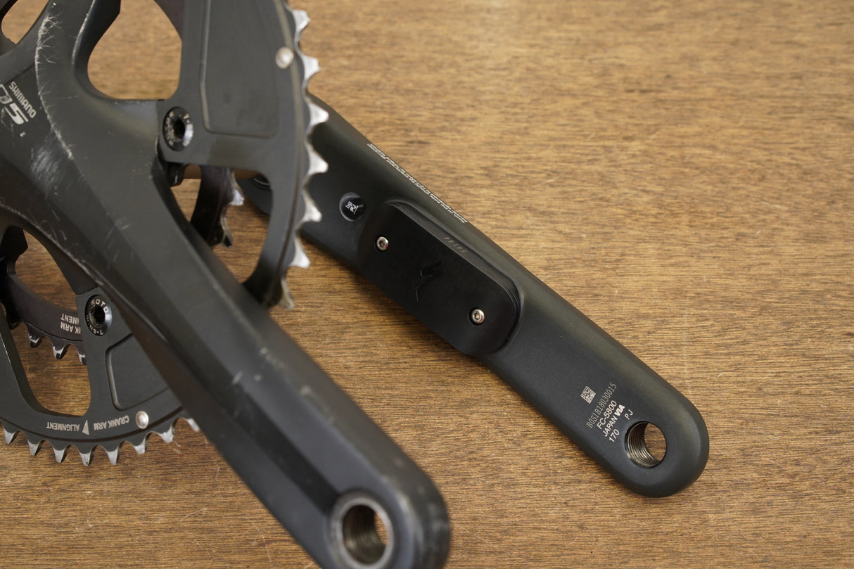 170mm 50/34T Shimano 105 FC-5700 11 Speed Specialized Power Meter Crankset