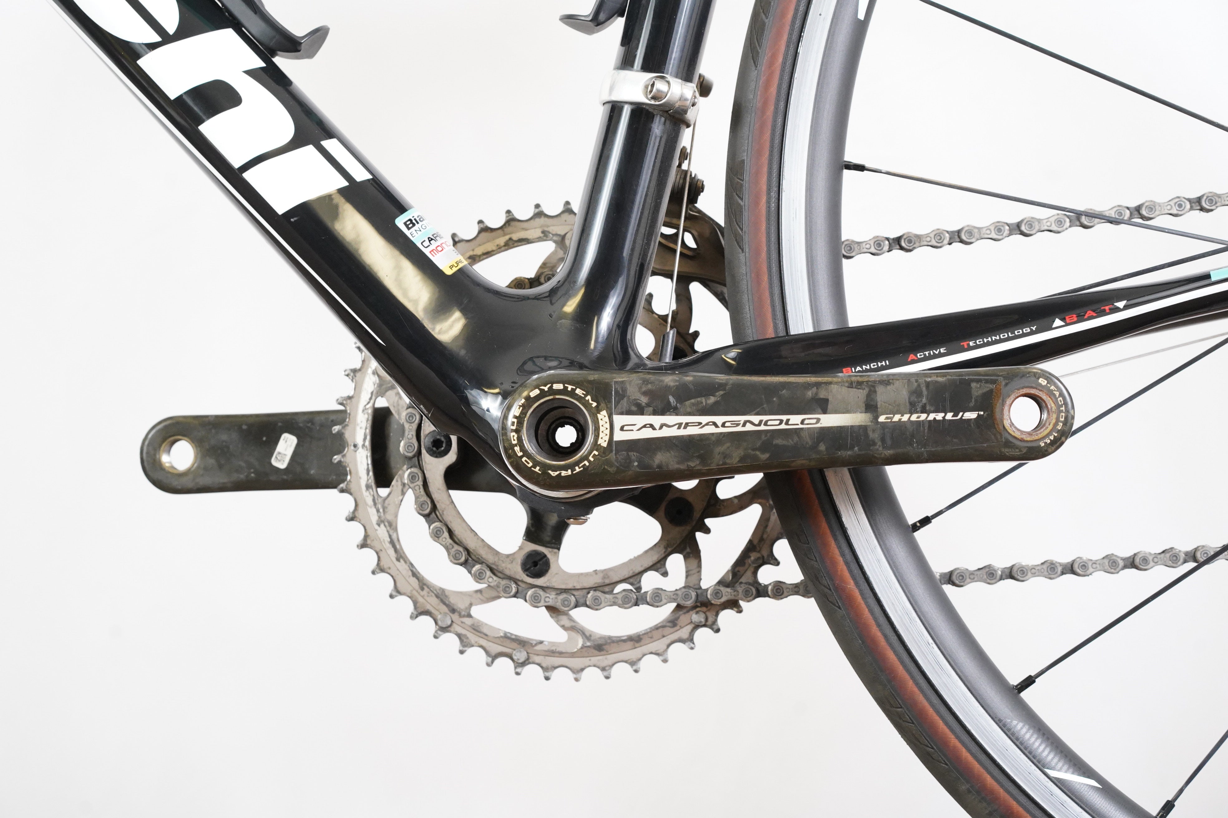 55cm Bianchi Infinito C2C Campagnolo Record 10 Speed Rim