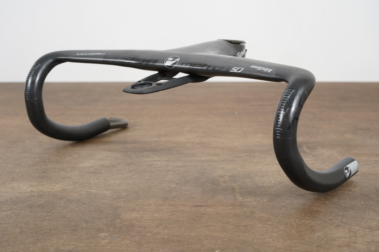 40cm Vision Metron 5D 120mm -6 Degree Integrated Carbon Barstem Handlebar 1 1/8"