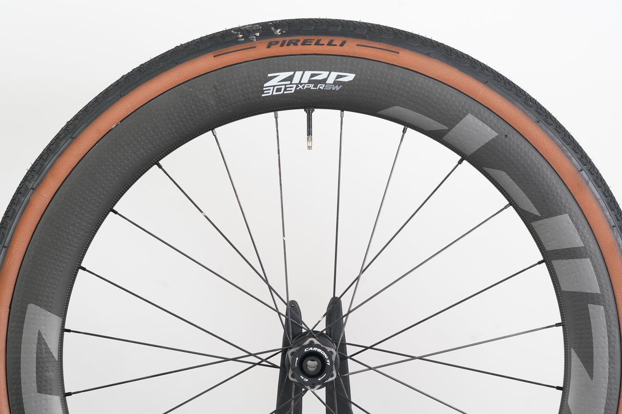 Zipp 303 XPLR SW ZR1 Carbon Tubeless Disc Brake Wheelset SRAM XDR 12 Speed