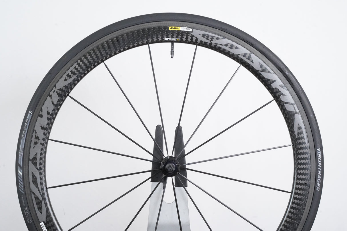 Mavic Cosmic Pro Carbon Exalith Rim Brake Wheelset Campagnolo 11 Speed