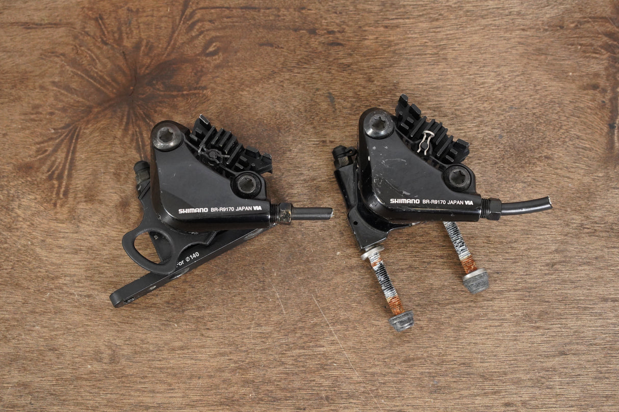 Shimano Dura-Ace BR-R9170 Hydraulic Flat Mount Disc Brake Calipers 9170