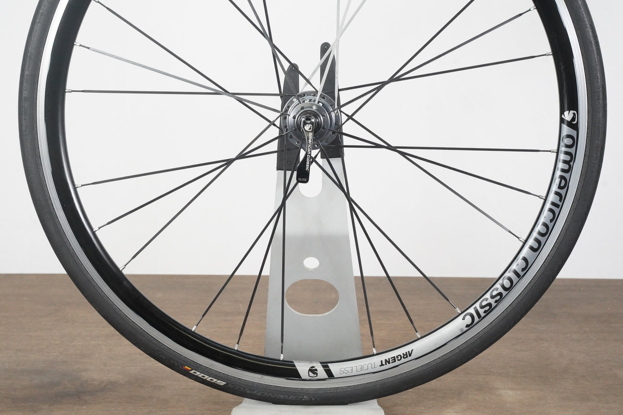 American Classic Argent Alloy Tubeless Rim Brake Road Wheelset 11 Speed