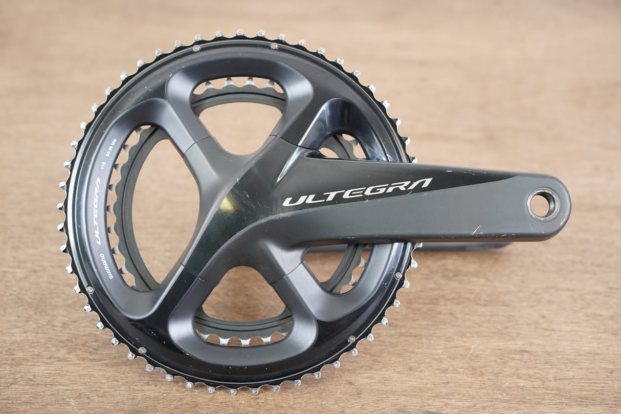 172.5mm 53/39T Shimano Ultegra FC-R8000 11 4iiii Power Meter Crankset 8000 672g