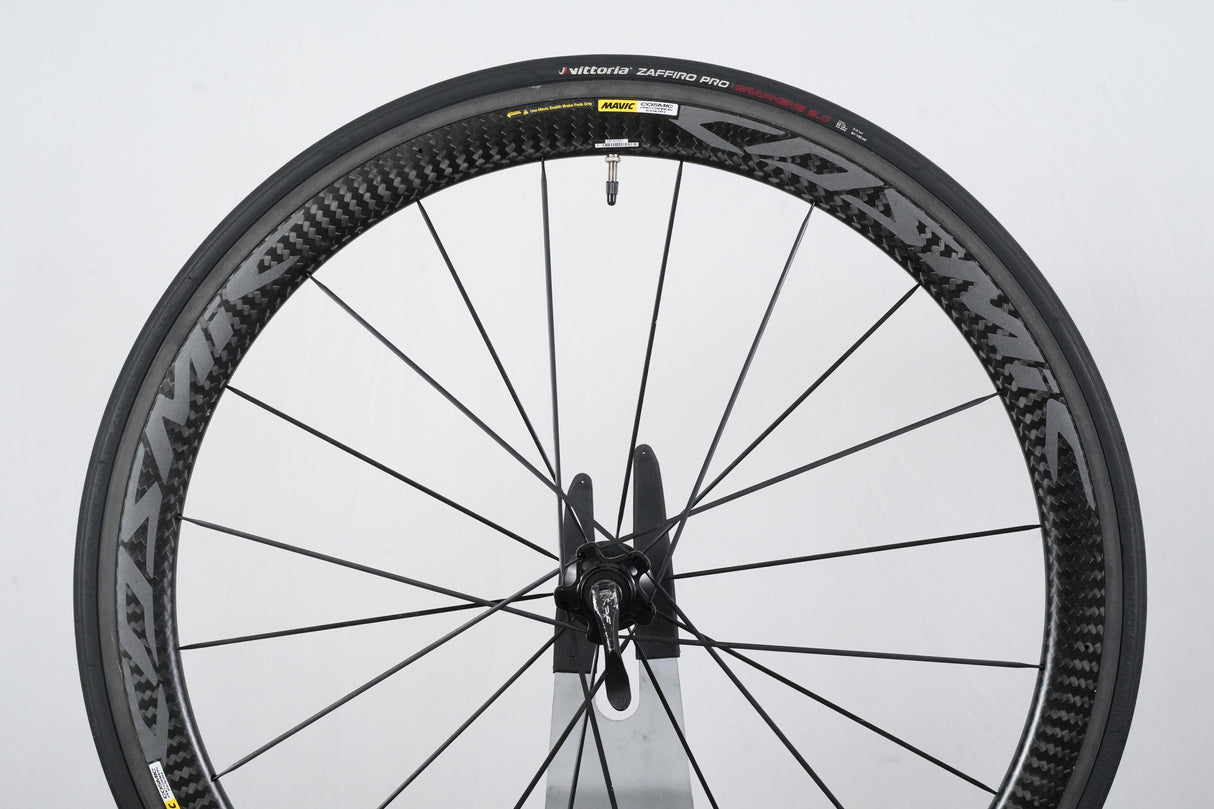 Mavic Cosmic Pro Carbon Exalith Rim Brake Wheelset Campagnolo 11 Speed