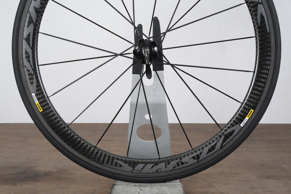 Mavic Cosmic Pro Carbon Exalith Rim Brake Wheelset Campagnolo 11 Speed