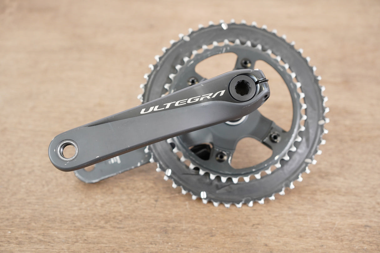 172.5mm 53/39T Shimano Ultegra FC-R8000 11 4iiii Power Meter Crankset 8000 672g