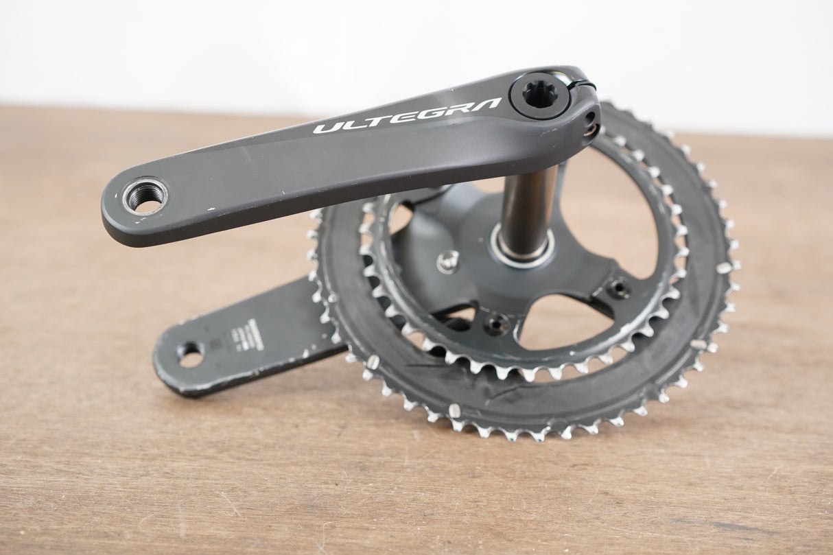 172.5mm 53/39T Shimano Ultegra FC-R8000 11 4iiii Power Meter Crankset 8000 672g