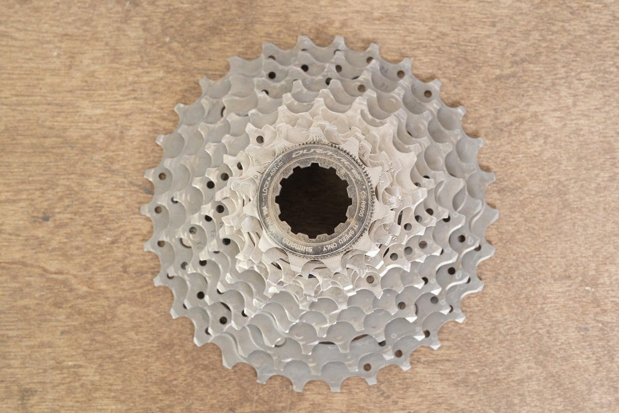 11-30T Shimano Dura-Ace CS-R9100 11 Speed Road Cassette 205g 9100