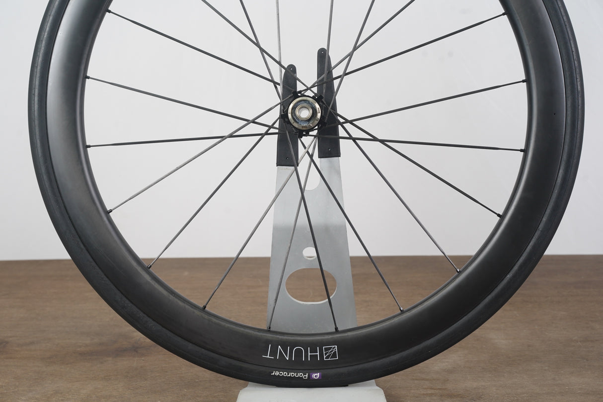Hunt 44/46 Aerodynamicist Carbon Spoke Carbon Tubeless Disc Wheelset 11 Speed