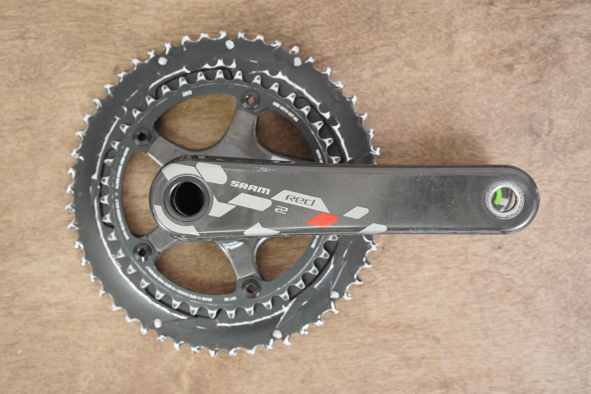 172.5mm 53/39T BB30 SRAM Red 22 Carbon Crankset