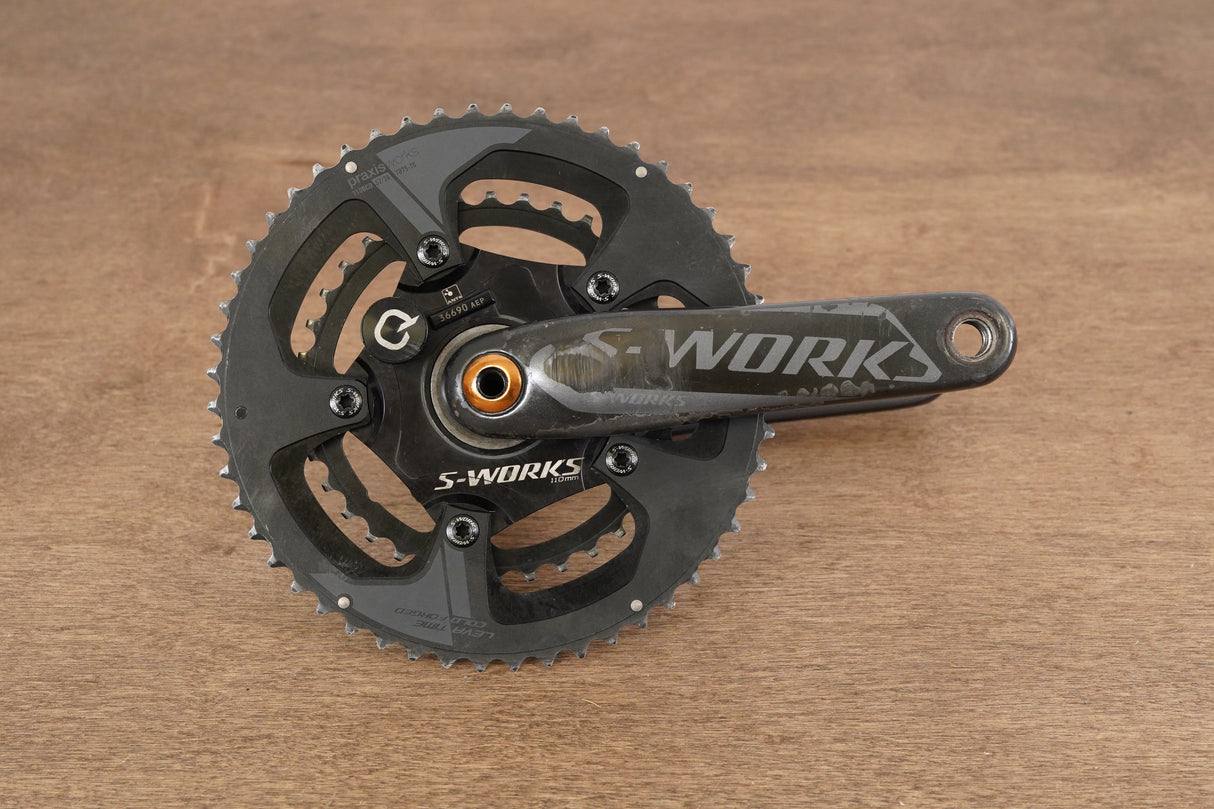 175mm 52/36T BB30 Specialized S-WORKS Quarq Power Meter Crankset