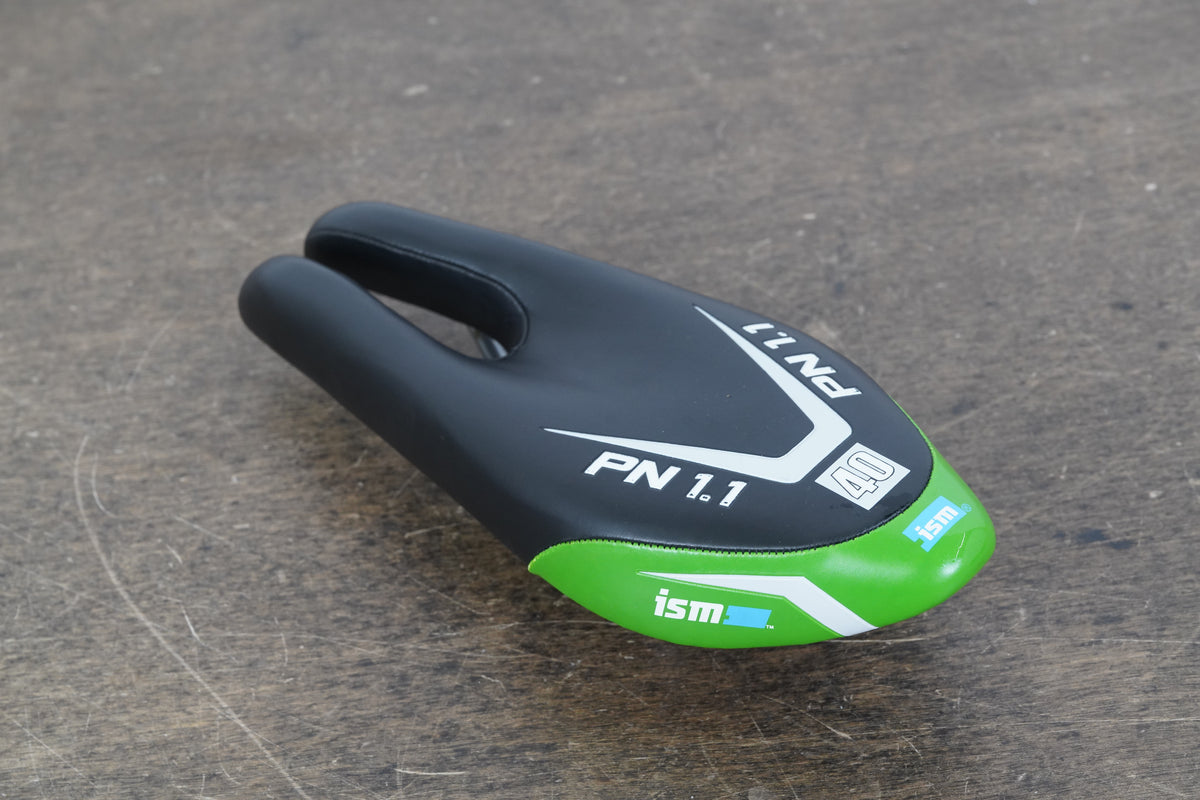 110mm ISM 40 PN 1.1 Alloy Rail TT Triathlon Road Saddle 406g