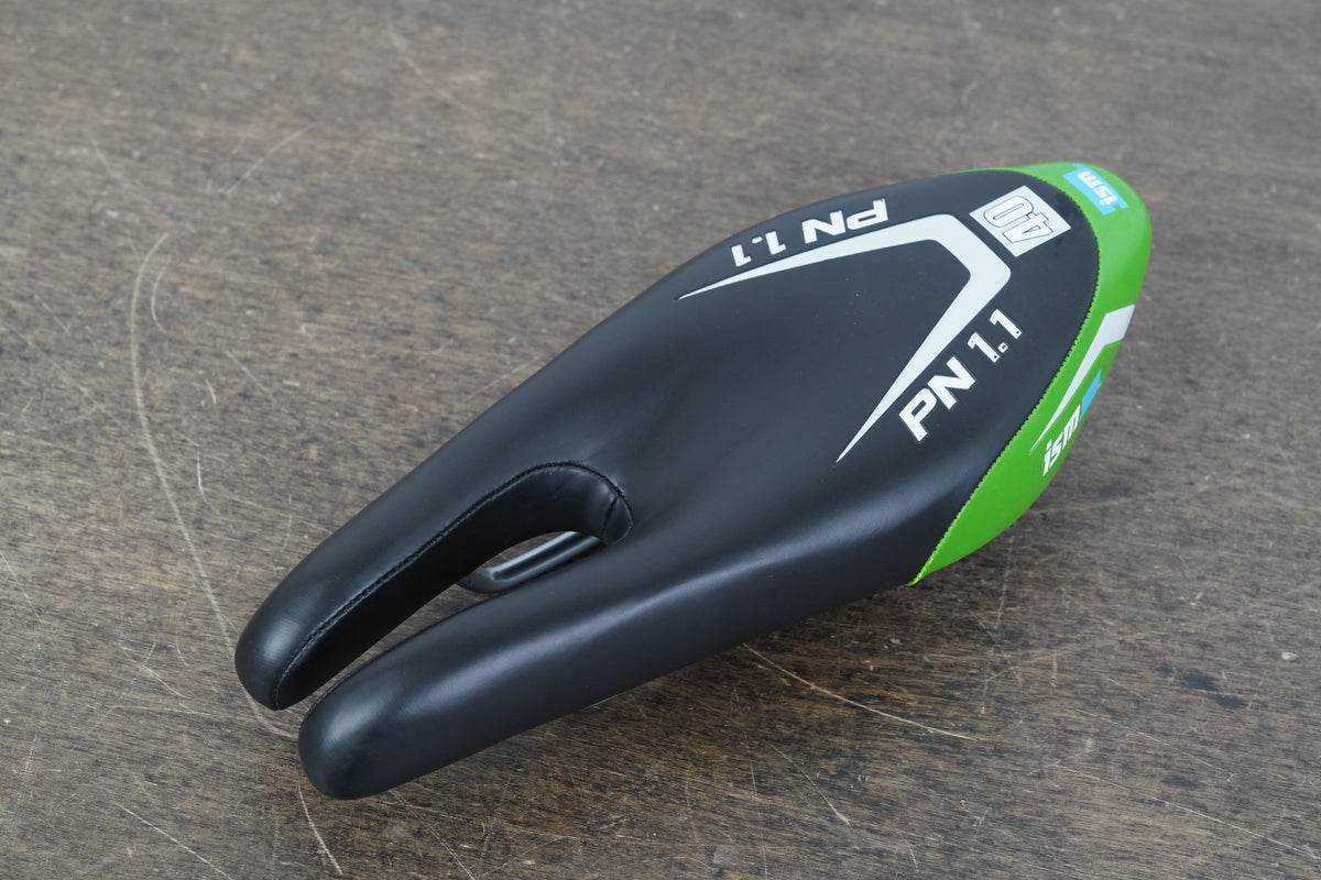 110mm ISM 40 PN 1.1 Alloy Rail TT Triathlon Road Saddle 406g