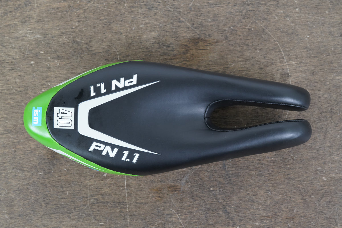 110mm ISM 40 PN 1.1 Alloy Rail TT Triathlon Road Saddle 406g