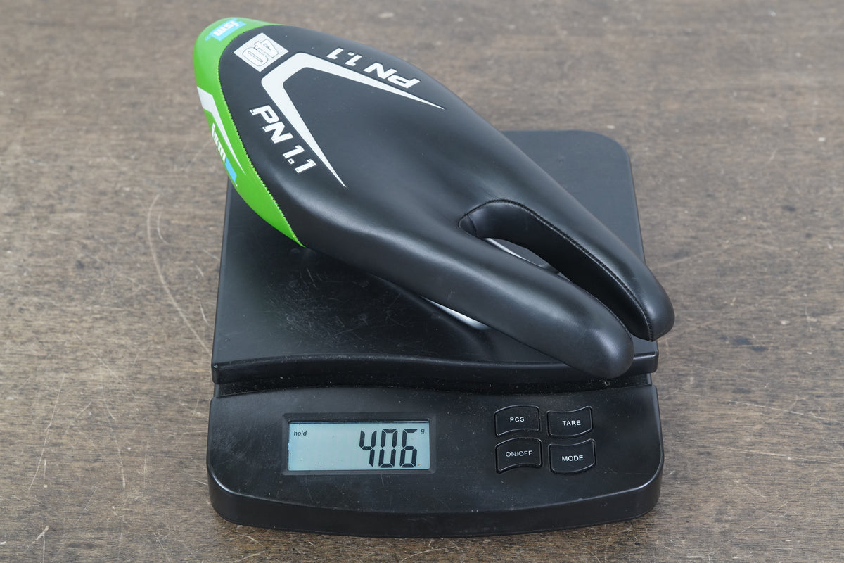 110mm ISM 40 PN 1.1 Alloy Rail TT Triathlon Road Saddle 406g