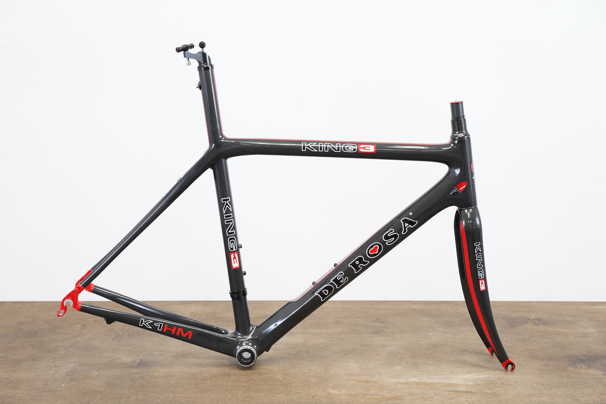 66cm (L/XL) De Rosa King 3 Carbon Rim Brake Road Frameset