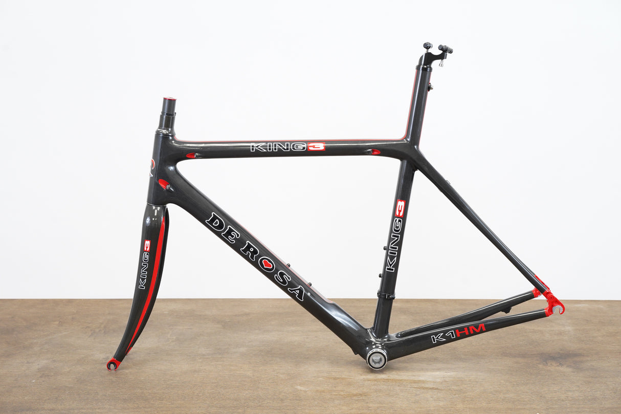 66cm (L/XL) De Rosa King 3 Carbon Rim Brake Road Frameset