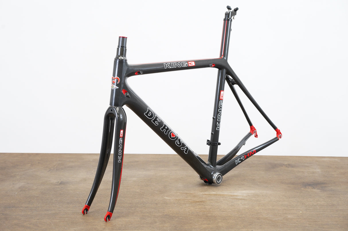 66cm (L/XL) De Rosa King 3 Carbon Rim Brake Road Frameset
