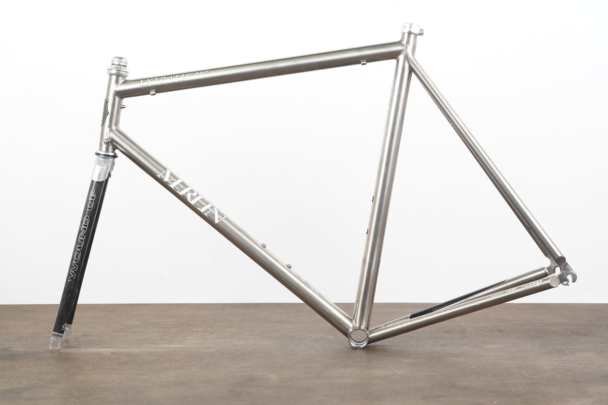 57cm Merlin Extralight Wound Up Titanium Rim Brake Frameset