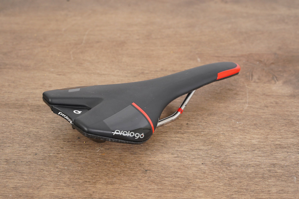 132mm Prologo Zero C3 TiroX Rail Carbon Road Saddle 187g